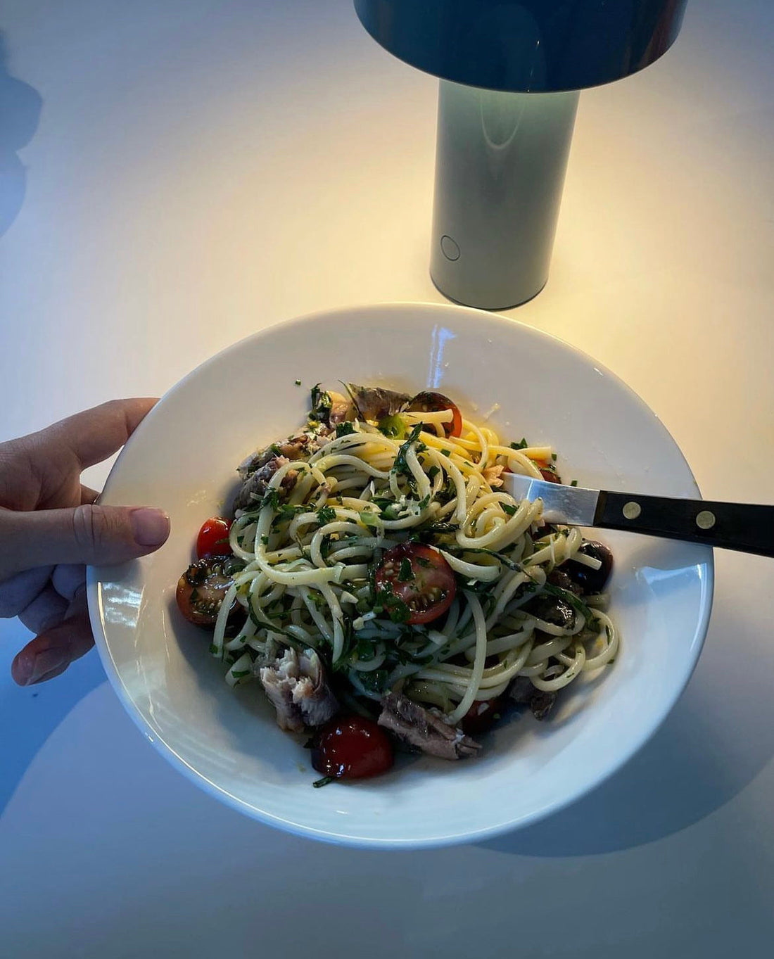 A Simple Sardine Pasta