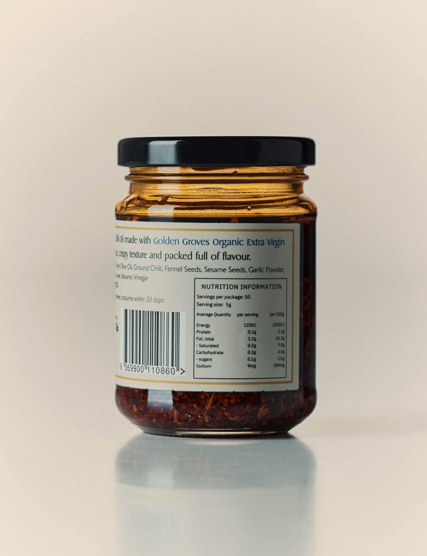 Golden Groves Extra Virgin Chilli Oil